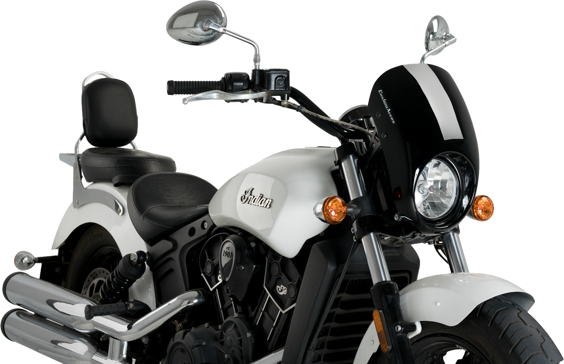 PUIG Anarchy Semi Fairing for 2015-2025 Scout V-Twin Motorcycles