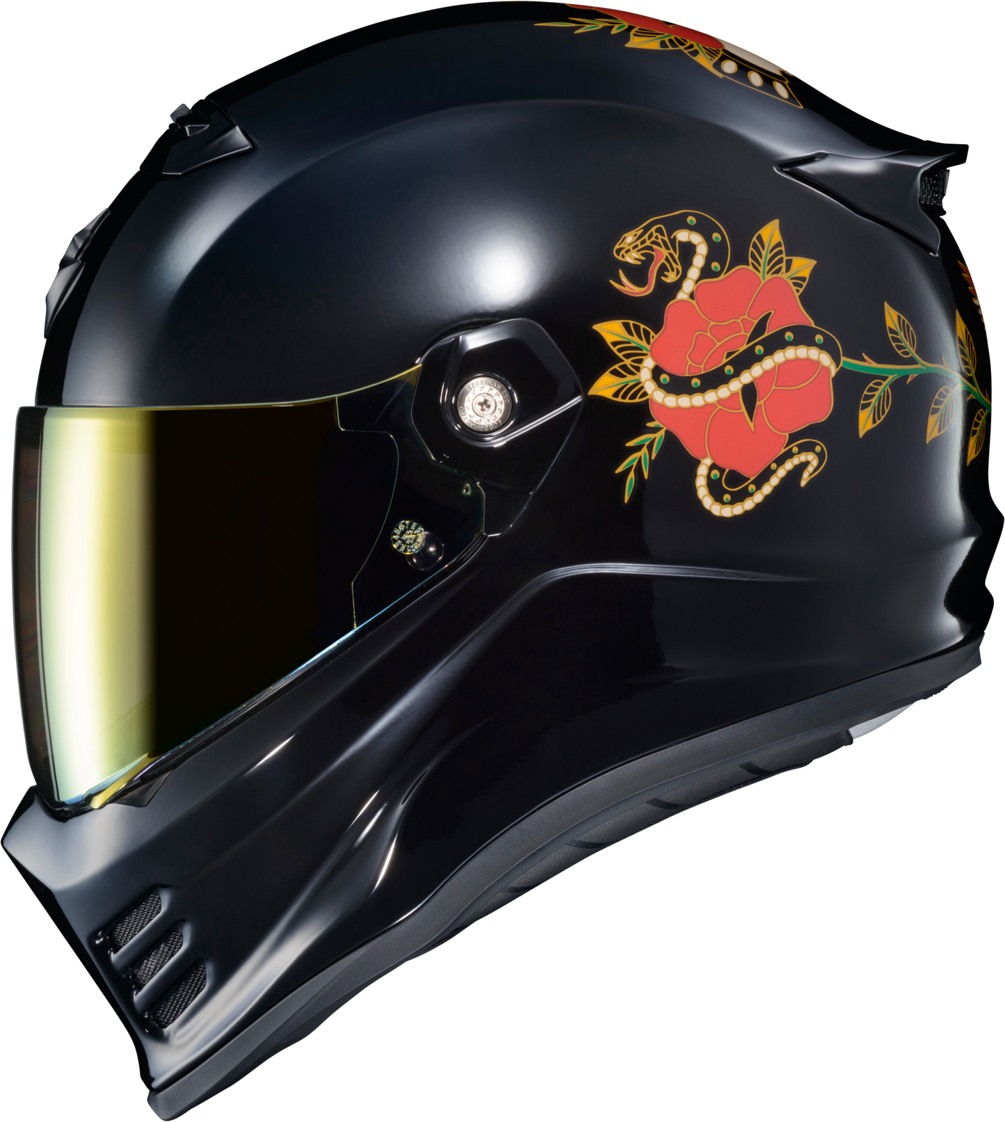 ScorpionEXO Covert FX Full Face Helmet in Black, X-Large – Stylish and High-Performance Street Motorcycle Helmet
