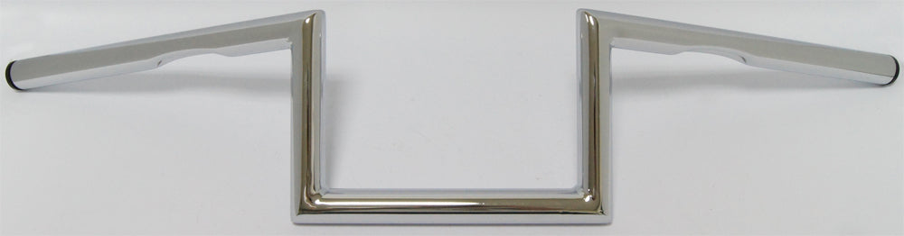 HardDrive 1-Inch Dimpled Z Bar Handlebars for Harley Davidson Dyna and FLHR Models