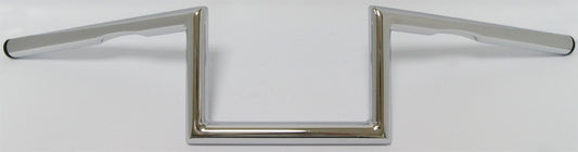 HardDrive 1-Inch Dimpled Z Bar Handlebars for Harley Davidson Dyna and FLHR Models