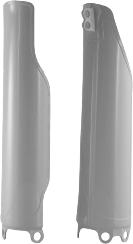 Acerbis Front Fork Guard for Honda CRF450R 2004-2013 - White Offroad Replacement Body Part