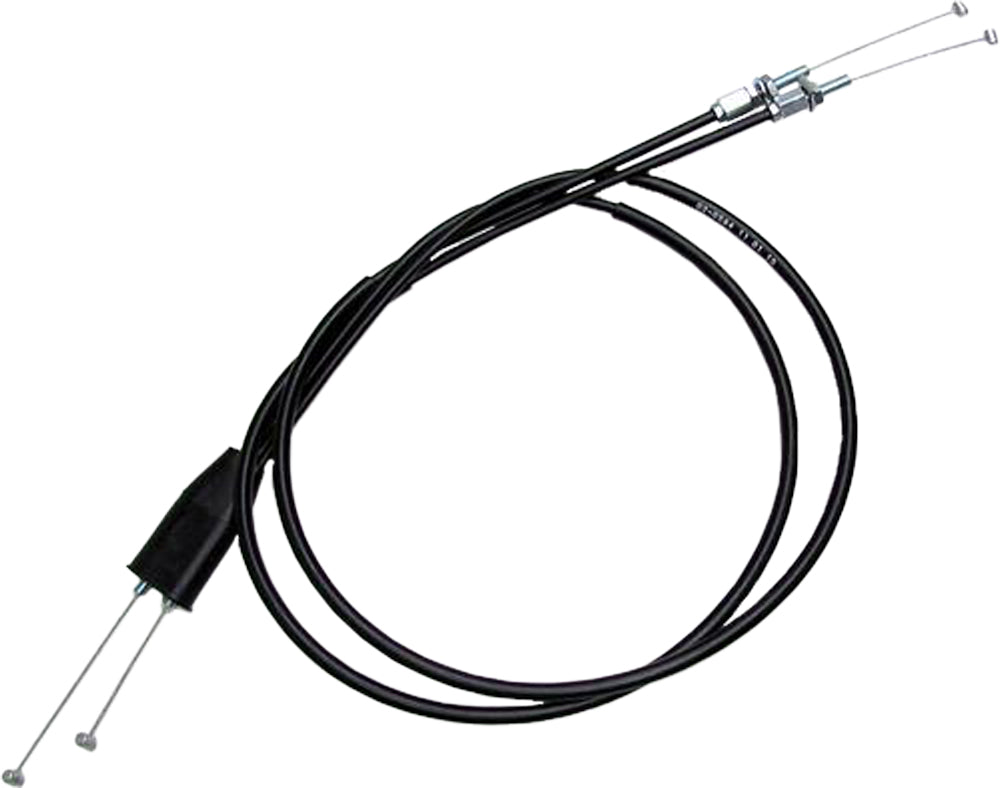 MOTION PRO Black Vinyl Throttle Push Pull Cable Set for Honda CRF250R (2010-2013)