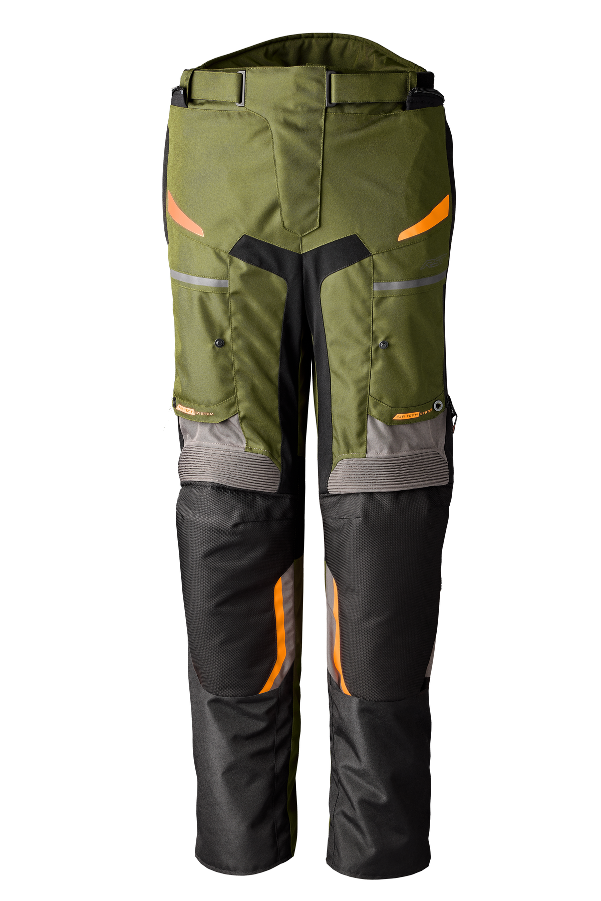 RST Maverick Evo CE Street Motorcycle Pants – Medium, Orange/Grey