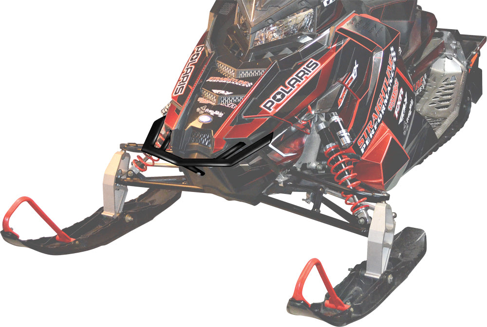 Straightline Axys Black Sport Series Front Bumper for Polaris Snowmobiles