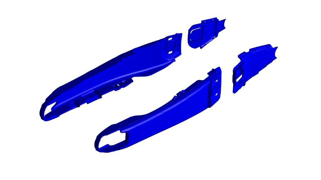 ACERBIS Teketmagnet Swingarm Protection for Yamaha YZ Models - Blue