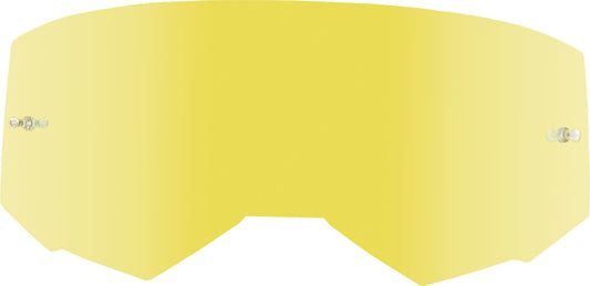 Fly Racing Single Lens W/Post Adult Gold Mirror/Smoke for Offroad Eyewear