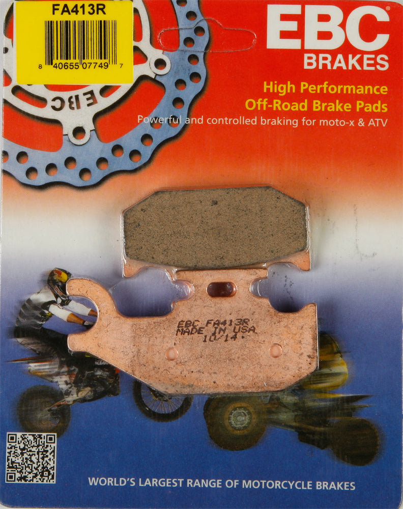 EBC FA413R Brake Pads for Suzuki ATV/UTV Models