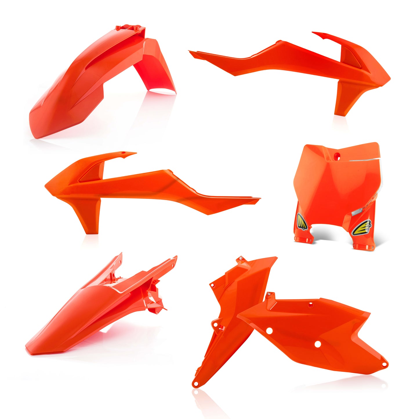 Cycra 714-1704 5 Piece Orange Offroad Body Kit – Replacement Plastic Body Parts