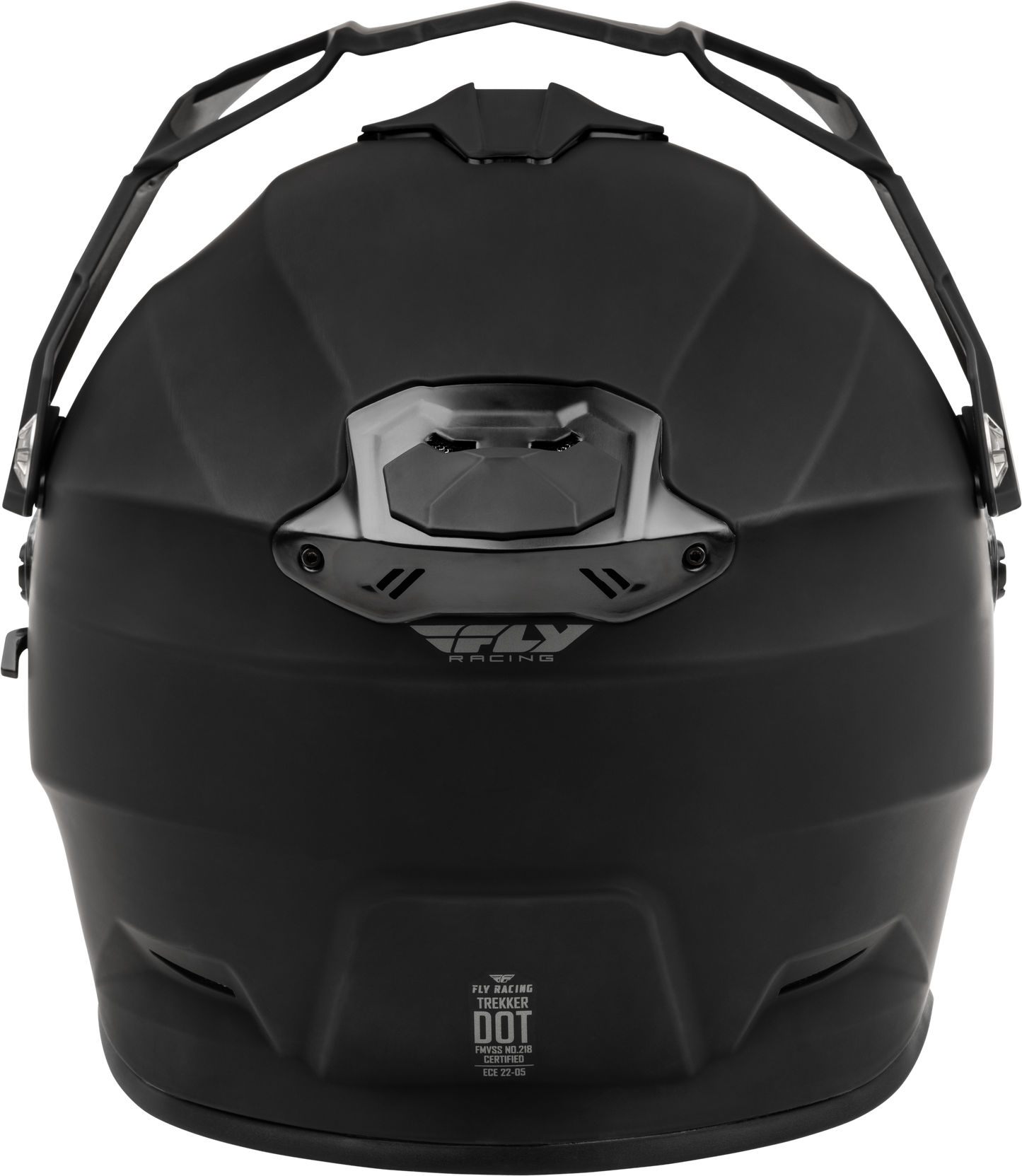 Fly Racing Trekker Solid Helmet Matte Black Small – Full-Face Street Motorcycle Helmet with Advanced Safety Features