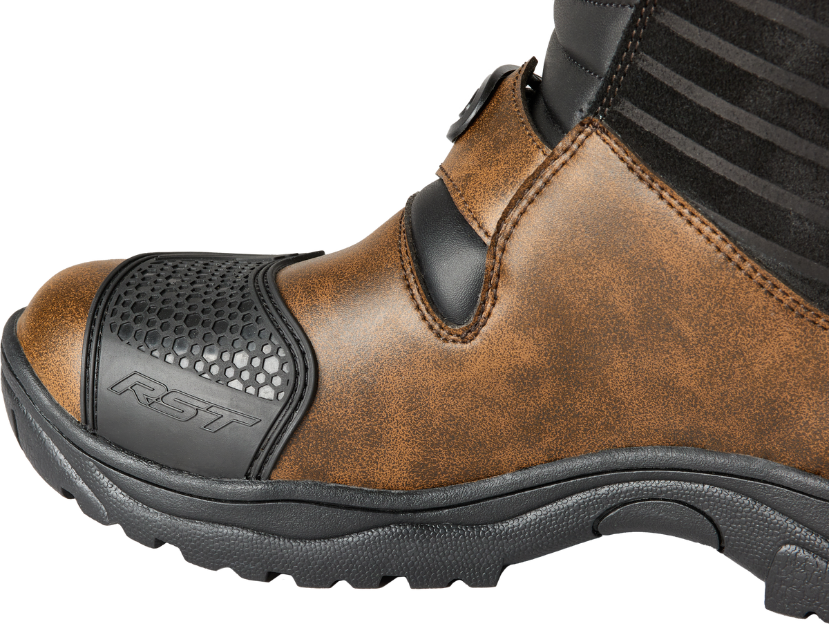 RST Pro Series Ambush CE Waterproof Motorcycle Boots Brown Size US 8