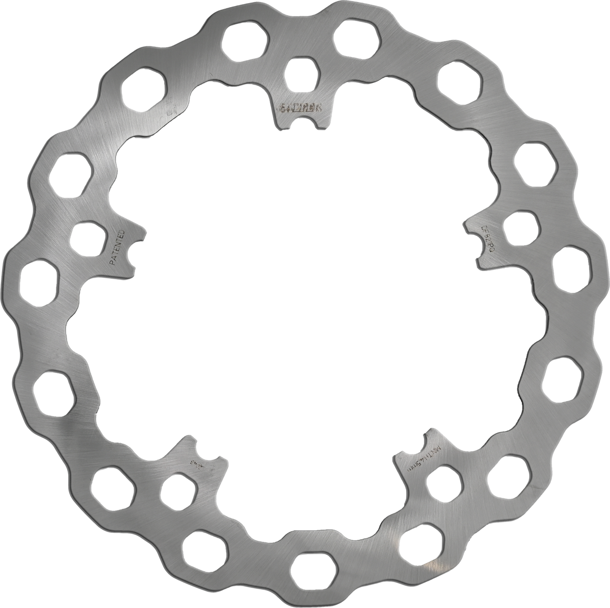Galfer DF821PQ 11.8-inch Permtr Cubiq Front Stainless Steel Brake Rotor for Harley Davidson Dyna and CVO Models