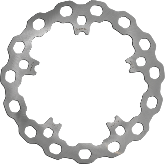 Galfer DF821PQ 11.8-inch Permtr Cubiq Front Stainless Steel Brake Rotor for Harley Davidson Dyna and CVO Models