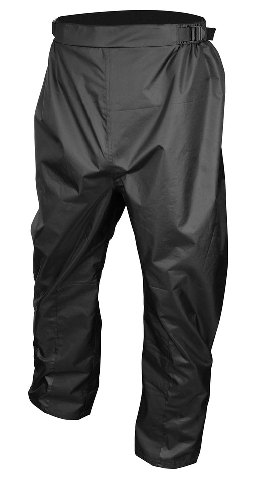 Nelson-Rigg Solostorm Pants Black 2X-Large – Waterproof Motorcycle Rain Gear with Reflective Material and Adjustable Fit