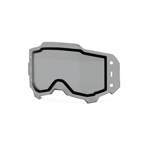 100-Percent Armega/Armatic Forecast Dual Pane Smoke Lens for Offroad Eyewear