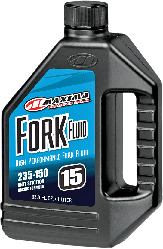 Maxima Fork Fluid 15W 1L – High-Performance Synthetic Fork Oil for Motorcycle and ATV Suspension
