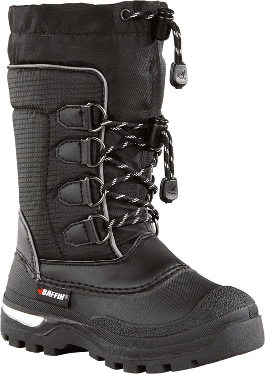 Baffin Youth Pinetree Boots Black Youth Size 13 – Waterproof Winter Snow Boots for Kids