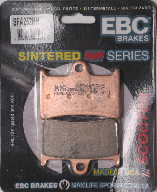 EBC Double-H Sintered Brake Pads for Yamaha XP500 TMAX – High Performance Street Scooter Brakes