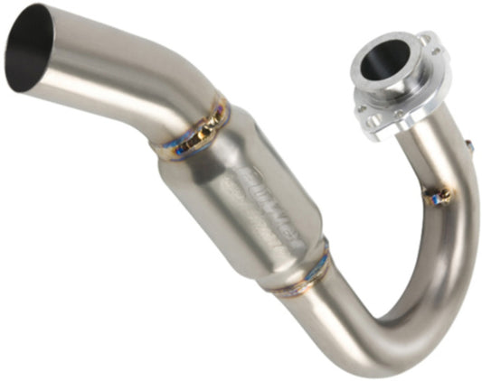 FMF Power Bomb Header for Kawasaki KLR650 - Stainless Steel Performance Exhaust Pipe