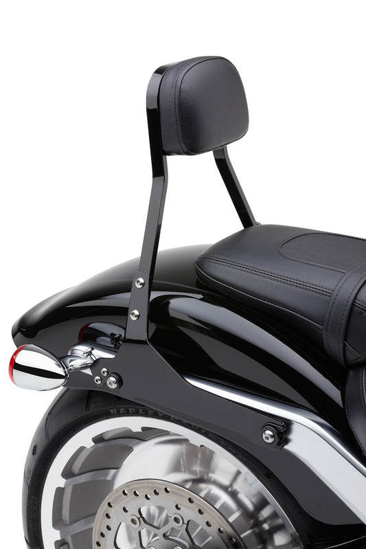 Cobra Detachable Tall Chrome Backrest for Harley FLH/Flt 1997-2008 - Part #602-2012