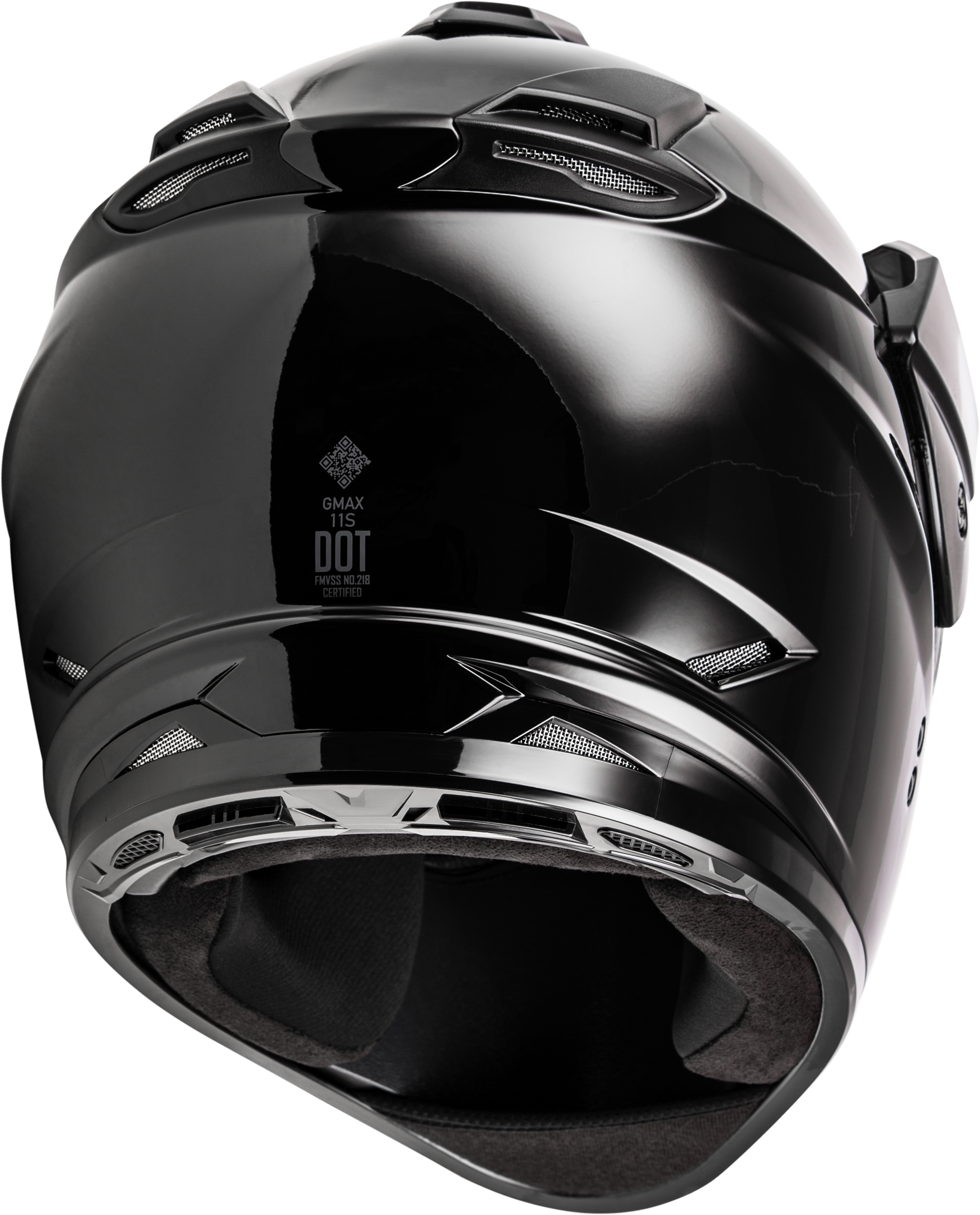GMAX GM-11S Snow Helmet with Electric Shield – Black, X-Small