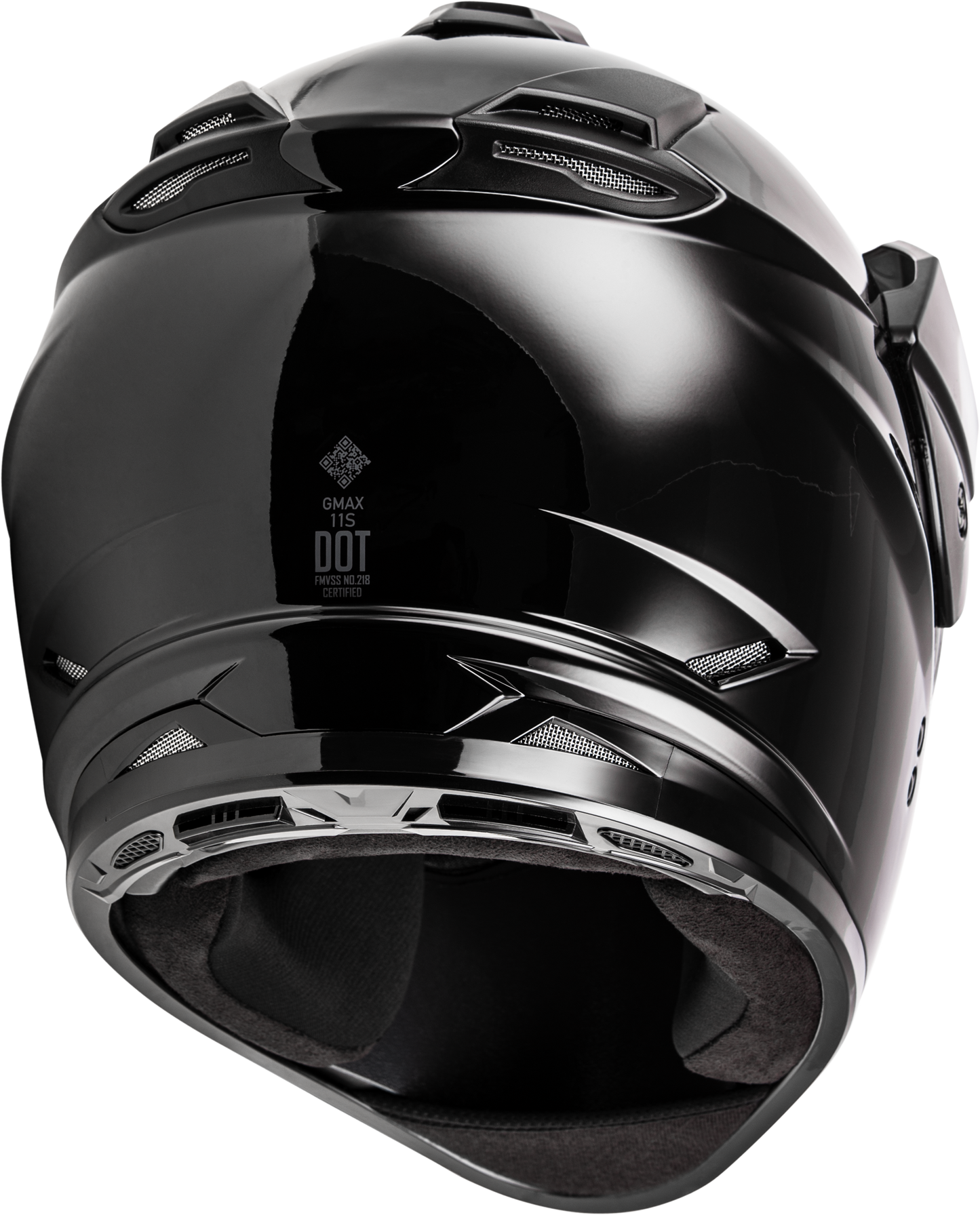 GMAX GM-11S Snow Helmet with Electric Shield, Medium, Black