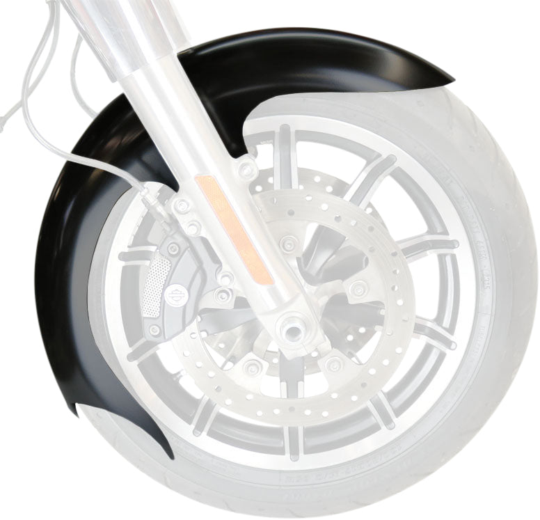 BAGGERNATION Talon 21-Inch Steel Front Fender for Harley Davidson FLHR – Aggressive Swooping Claw Design