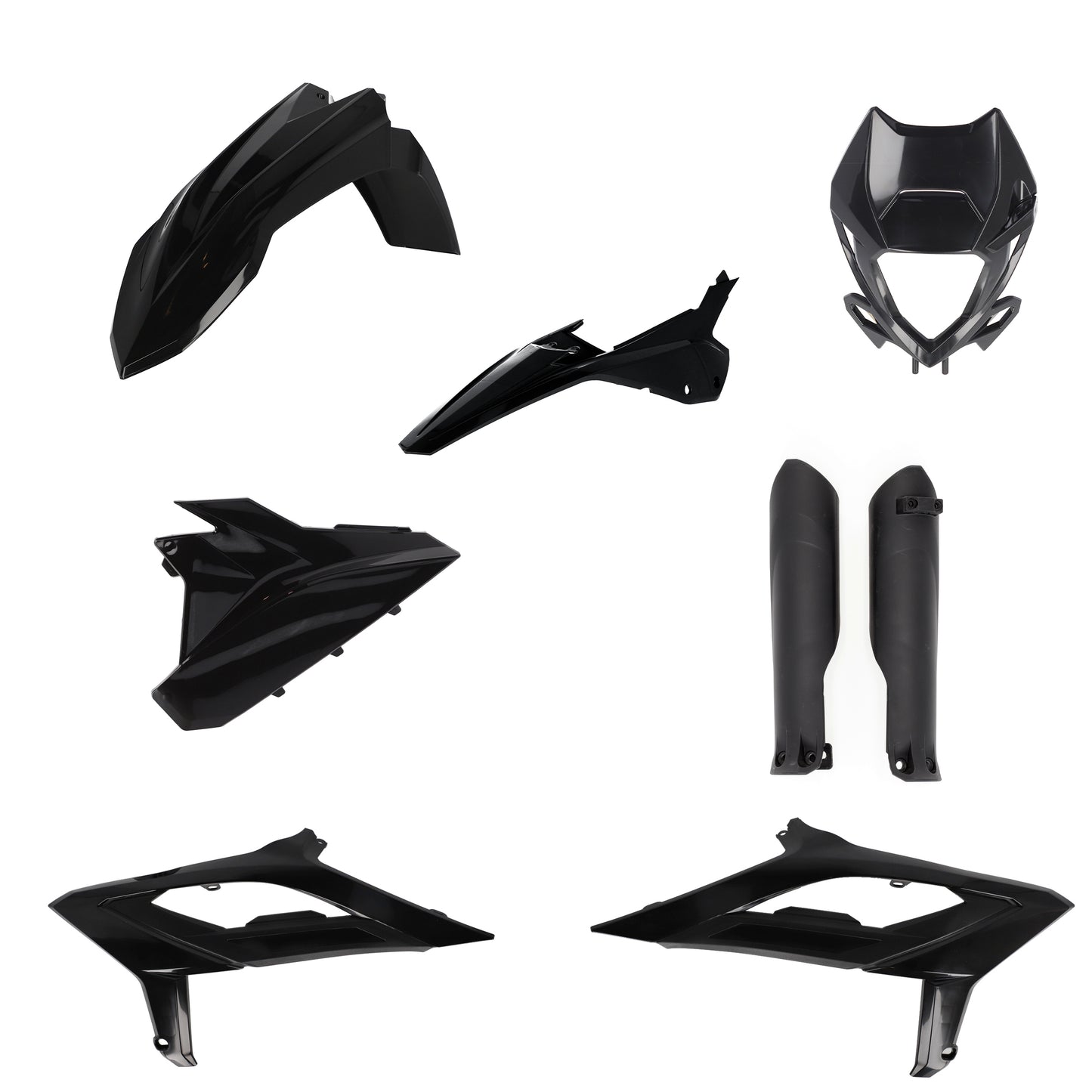 ACERBIS Full Plastic Kit for Beta 2023 Offroad Models – Black