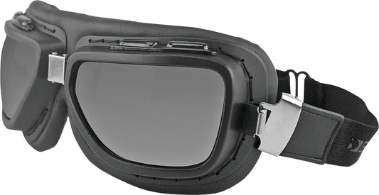 Bobster Pilot Goggles Matte Black with Interchangeable Lenses