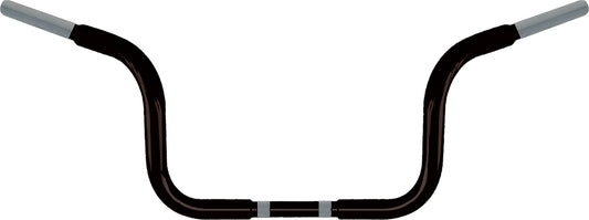 WILD 1 Chubby Bagger Bar Satin Black - 1.25-inch Handlebars for Harley Davidson V-Twin Models