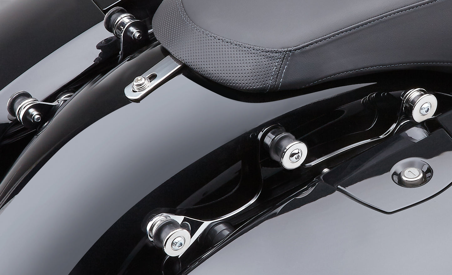 Cobra Backrest Docking Kit for Harley-Davidson Chieftain 14-25 – Chrome Finish, Part 502-2100