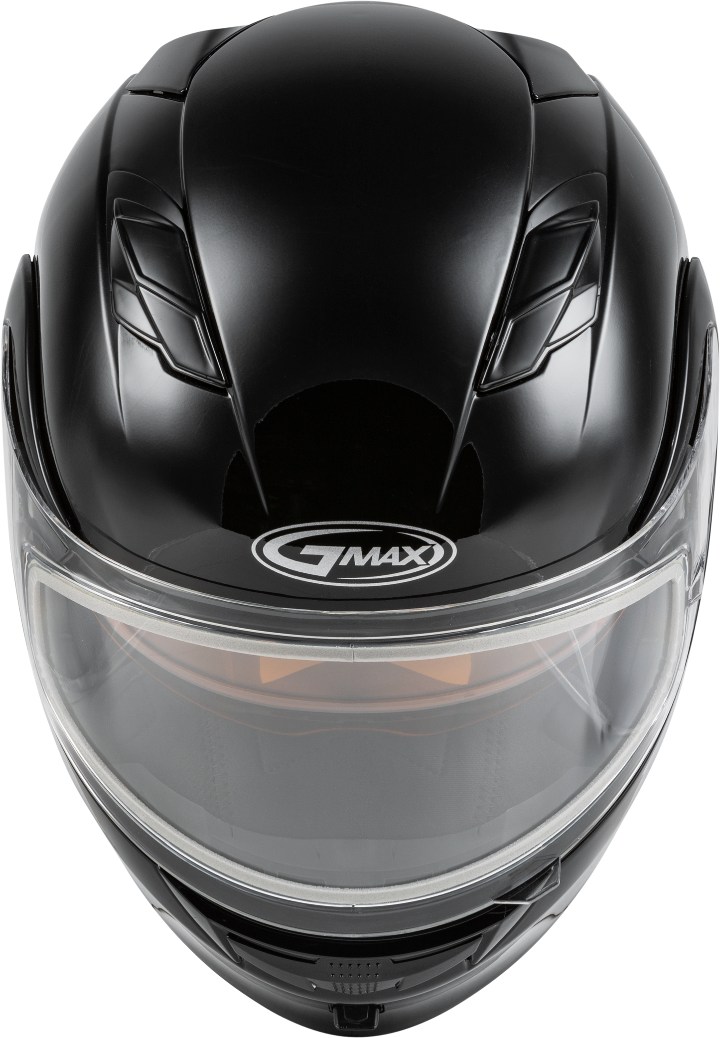 GMAX MD-01S Modular Snow Helmet Black Small with Quick Release Buckle and LED Light