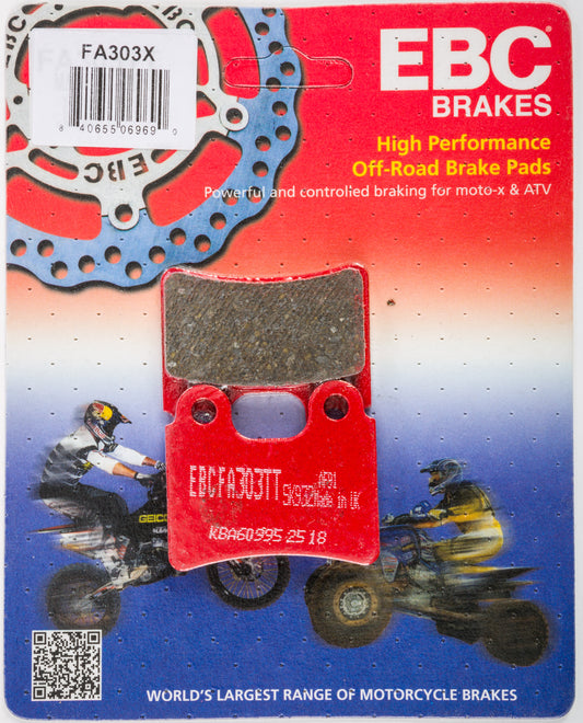 EBC FA303X Brake Pads for Beta Evo 250 and REV3 125 Offroad Vehicles