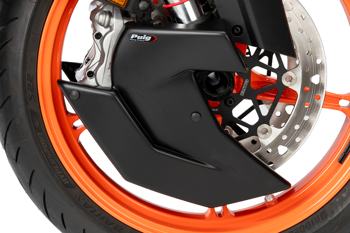PUIG Brake Cooler Matte Black for KTM - Enhanced Brake Performance and Aerodynamics