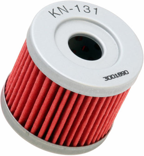 K&N KN-131 High-Flow Synthetic Oil Filter for Hyosung GT250 and ATV/UTV Applications