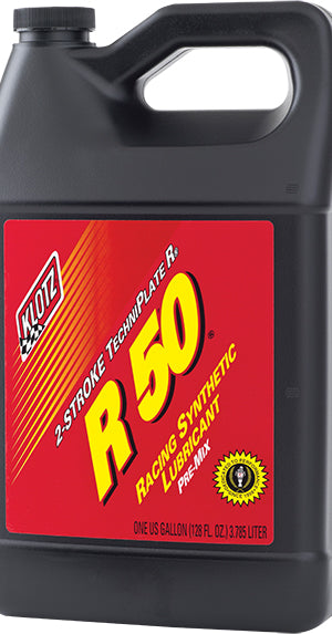 Klotz R50 Techniplate 1 Gallon - High-Performance Racing Synthetic Oil for Power Valve Engines