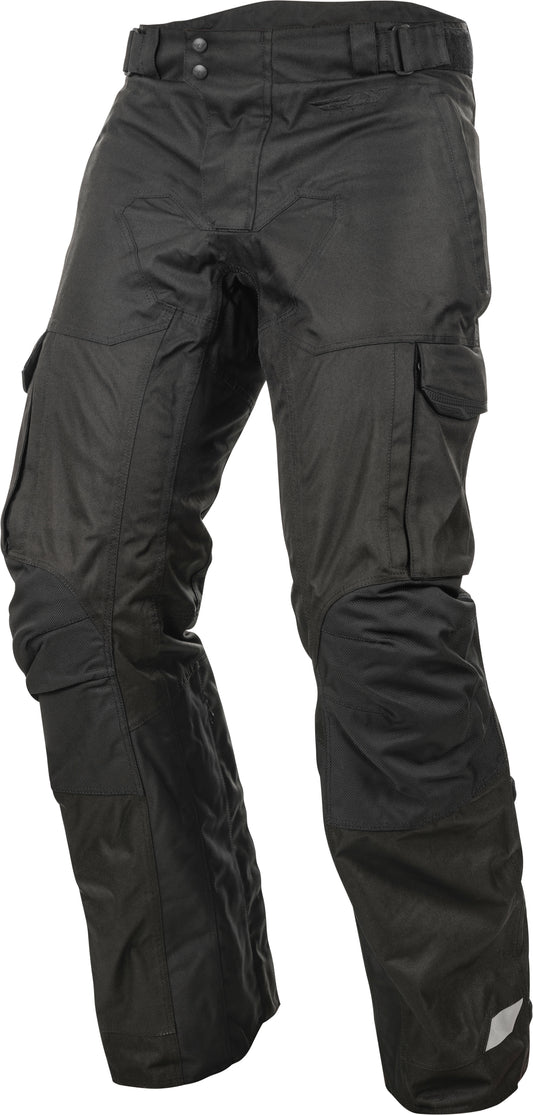 Fly Racing Terra Trek Pants Black US 30 – Waterproof, Breathable Motorcycle Riding Pants with Removable Thermal Liner
