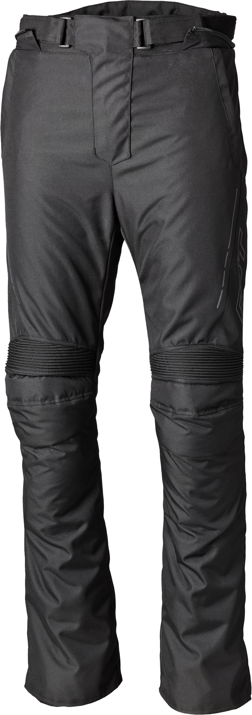 RST S1 CE Long Leg Jean Black/Black Textile Motorcycle Pants with Armor and Adjustable Fit