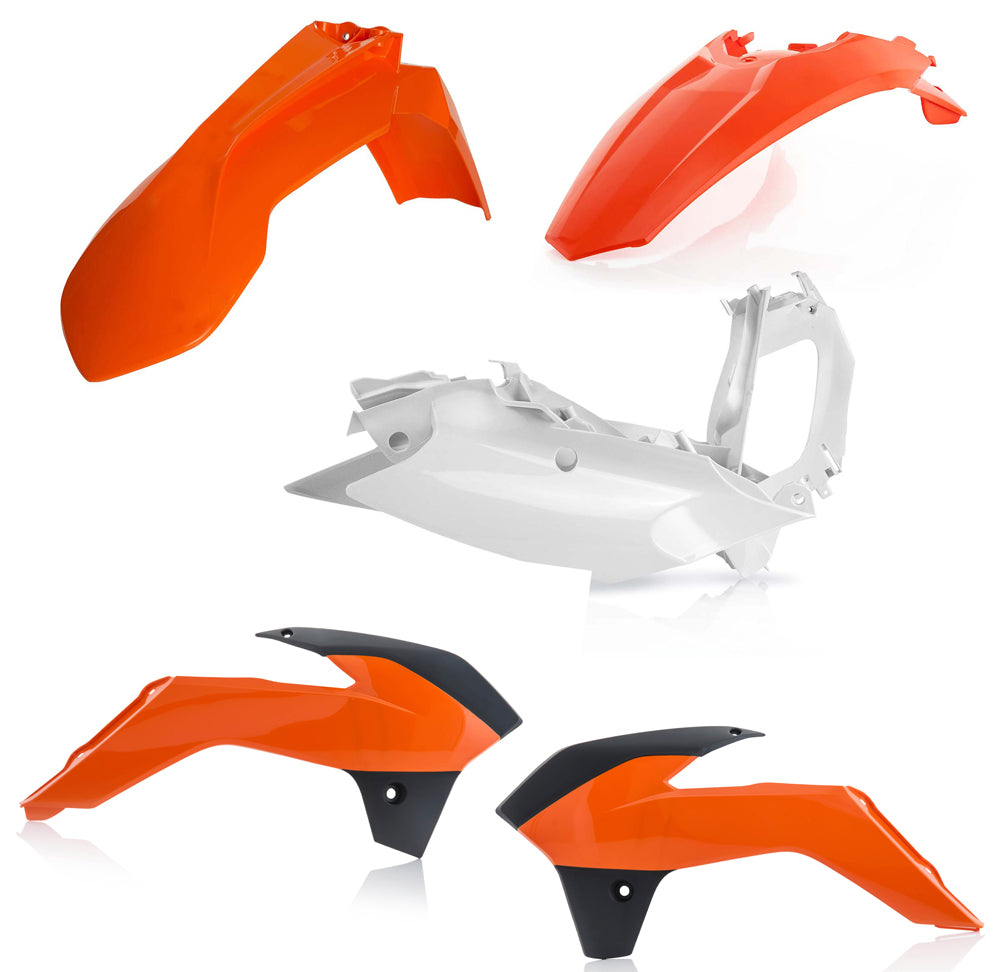 ACERBIS Plastic Body Kit for KTM 350 and 500 EXC-F Models – Original '16 Colors