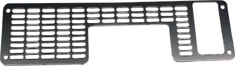 KFI Winch Mount Grill Standard Black for ATV/UTV - Durable Body Accessory