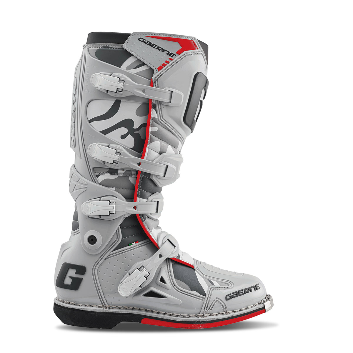 Gaerne Fastback Endurance Offroad Boots Snow Camo US 8