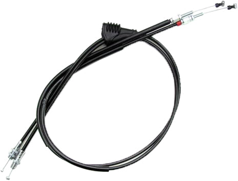 MOTION PRO Black Vinyl Throttle Push Pull Cable Set for Yamaha TT500 (1976-1981)