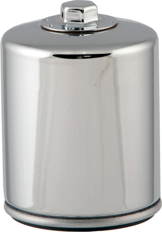 HIFLOFILTRO HF171CRC Chrome Oil Filter for Harley-Davidson V-Twin Models