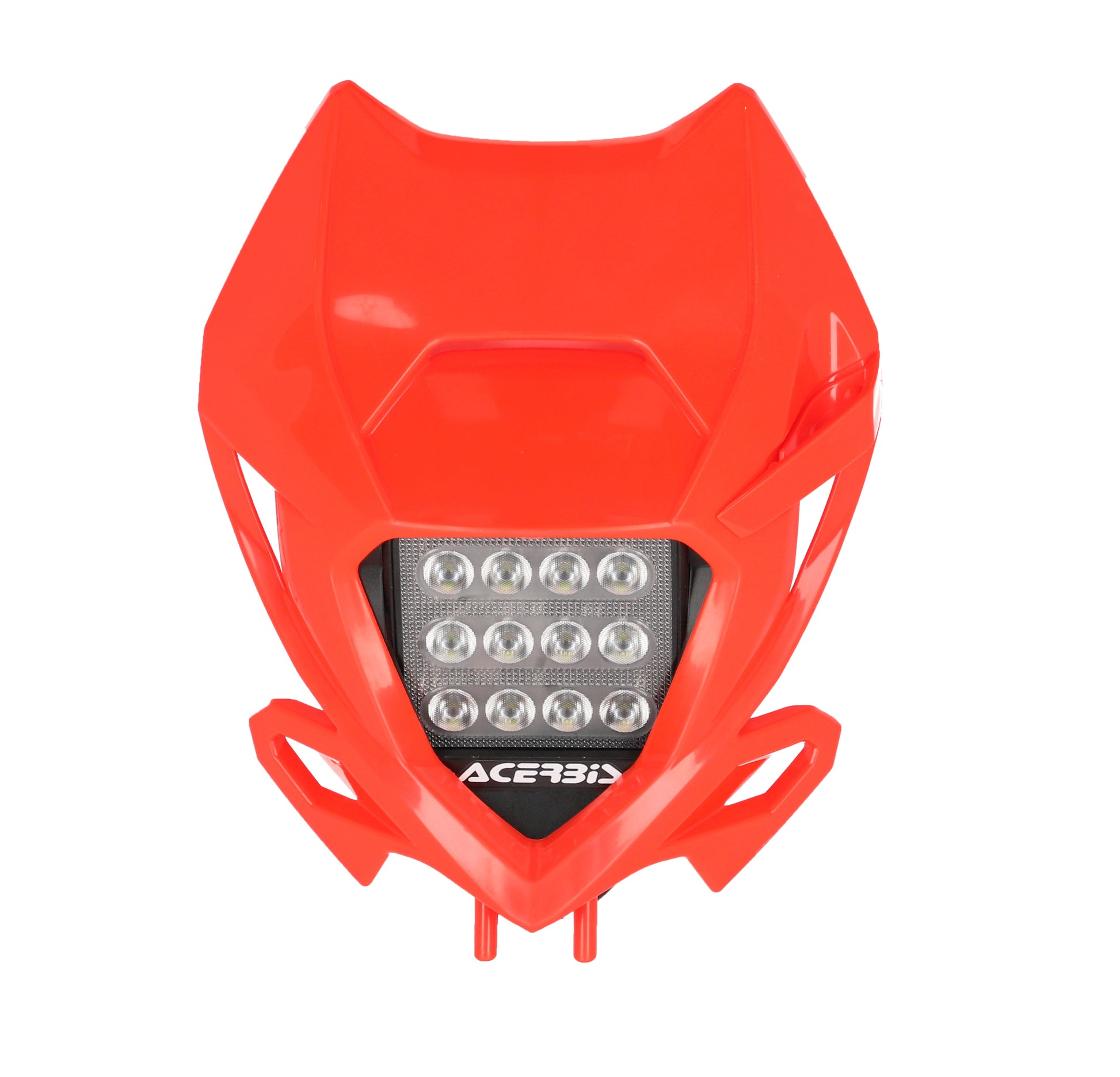 ACERBIS Headlight Mask VSL for Beta Red – Offroad LED Headlight with 48W, 4320 Lumens, Waterproof and Easy Mounting