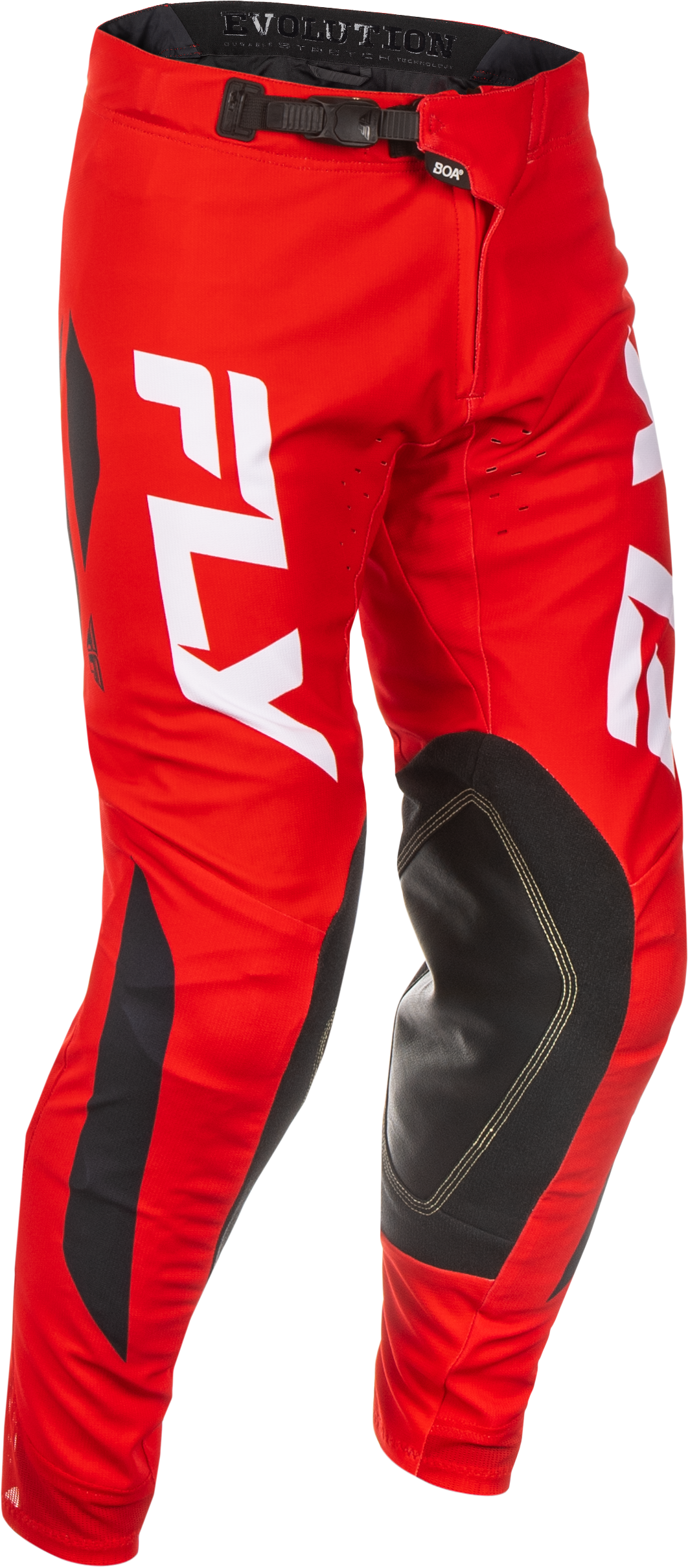 Fly Racing Evolution DST Offroad Pants in Red/White/Black, US 28