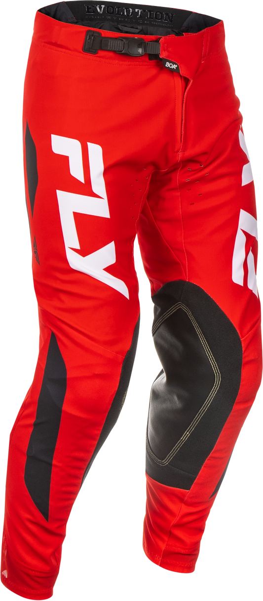 Fly Racing Evolution DST Offroad Pants in Red/White/Black, US 28
