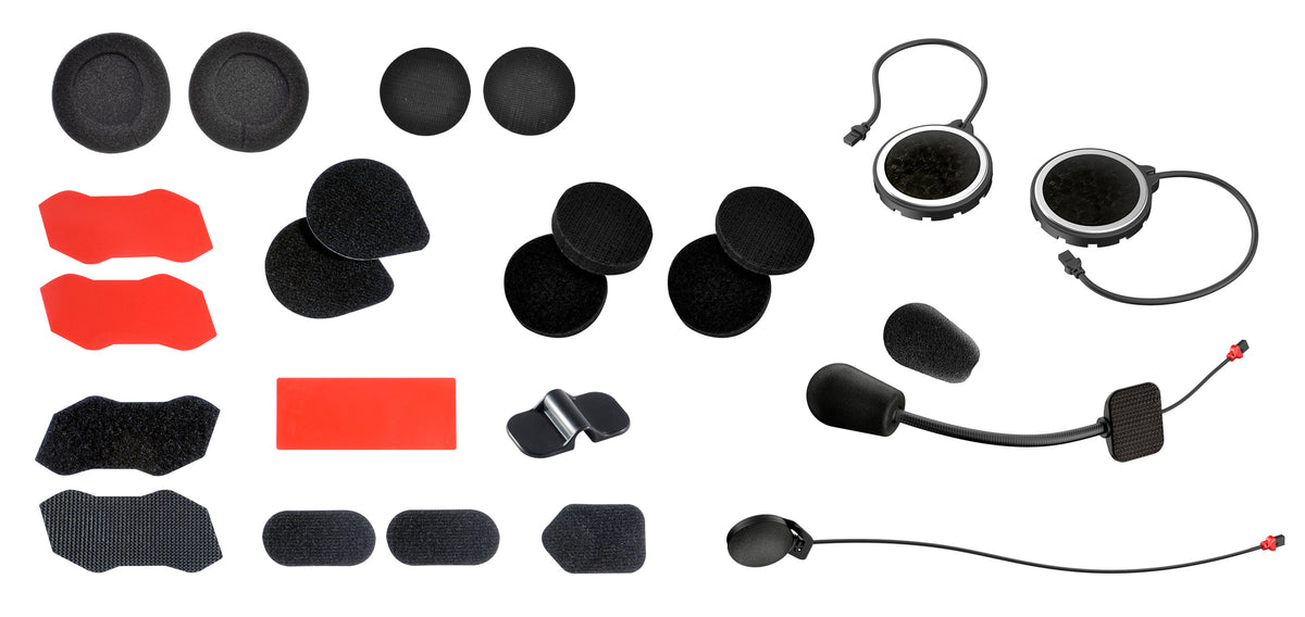 SENA 10R Accessory Kit – Universal Audio/Visual Component for Communication Devices