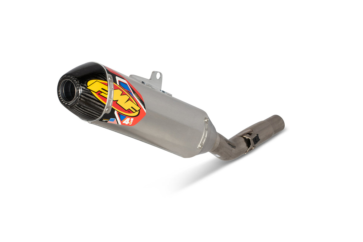 FMF Racing Slip-On Muffler for Honda CRF450R & RX 2021-2024 – Stainless Steel Offroad Exhaust with Resonance Chamber Technology