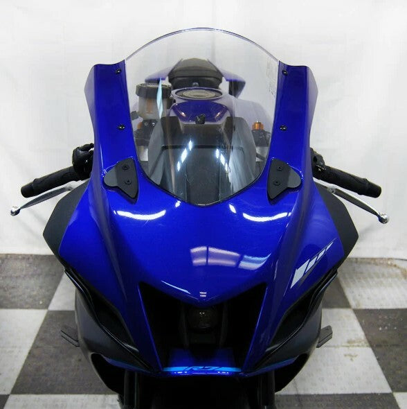 NEW RAGE CYCLES Mirror Block Off Plates for Yamaha YZF-R7 (2022-2023)