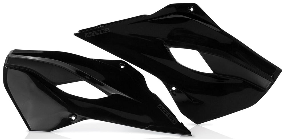 ACERBIS Front Radiator Shrouds for Husqvarna Offroad Motorcycles – Black