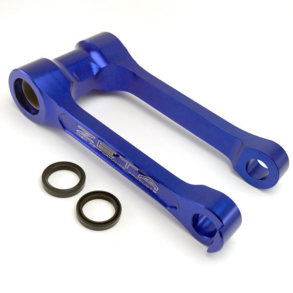 ZETA Lowering Link for Yamaha YZ Models - Blue, Part ZE56-05616